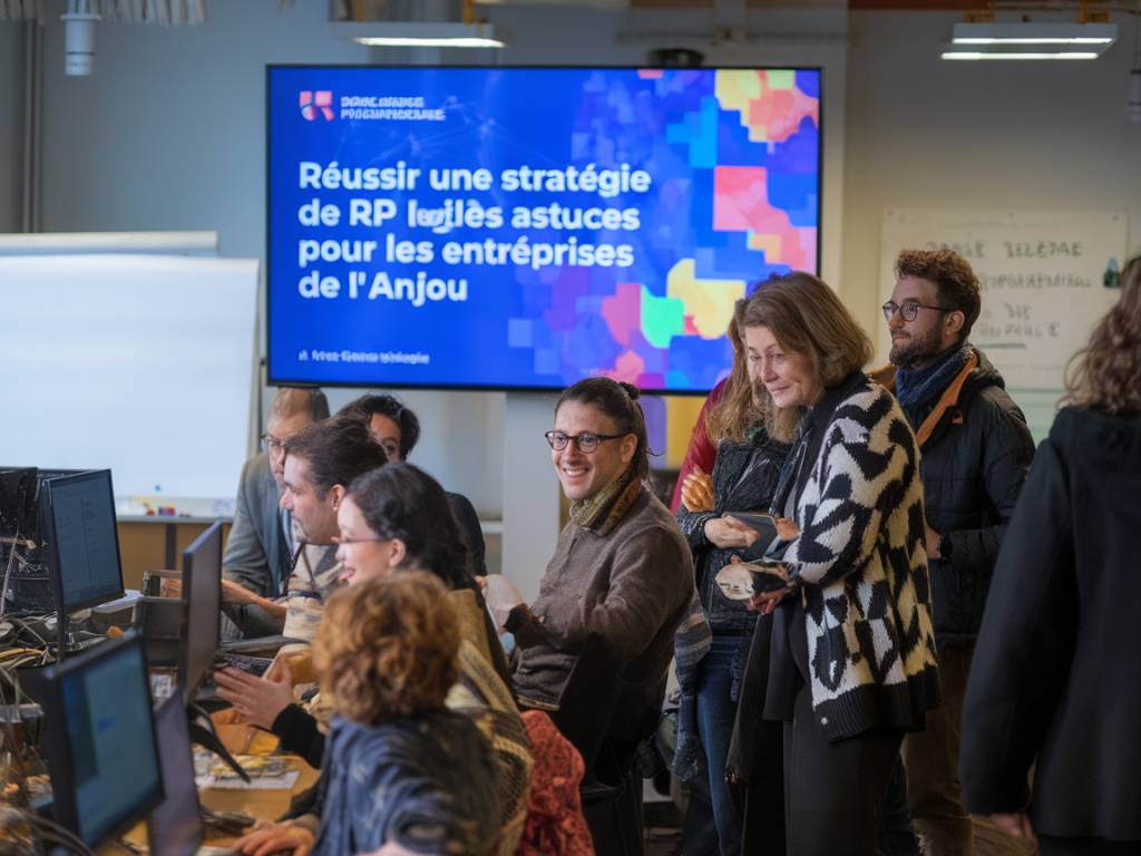 Réussir une stratégie de RP digitales : astuces pour les entreprises de l'Anjou